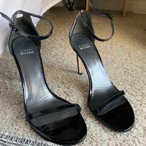 Stuart Weitzman Nudiststong Sandal - Black